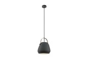 Lampy - EGLO LAMPA WISZĄCA BEDNALL Ø290 UMBER SZARA - 98349