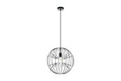 Lampy - EGLO OKINZURI LAMPA wisząca E27 Ø450 CHROM - 98688
