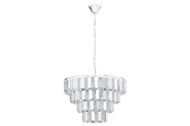 Lampy - EGLO ERSEKA LAMPA WISZĄCA 7L E14 CHROM/KRYSZTAŁ - 99094