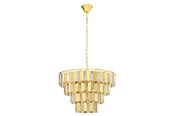 Lampy - EGLO ERSEKA WISIOREK 7L E14 MOSIĄDZ/KRYSZTAŁ - 99097