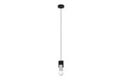 Lampy - EGLO LOBATIA LAMPA WISZĄCA E27/SZARY - 99531