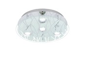 Lampy - EGLO FARELLA PLAFOND 4X3W Ø350 CHROM - 13673