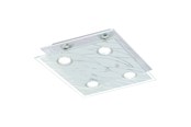 Lampy - EGLO FARELLA PLAFOND 6X3W 290X290 CHROM - 13674