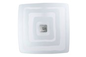 Lampy - EGLO BORGO 2 LAMPA SUFITOWA SATYNOWA/PRZEZROCZYSTA Z WTYCZKĄ - 27179