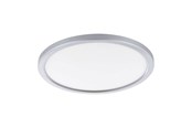 Lampy - EGLO CAMPASPERO 2 PLAFOND Ø295 18W 1900LM 4000K SREBRNY/BIAŁY - 75797