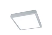 Lampy - EGLO IDUN 1 PLAFON 280X280 ALU/BIAŁY - 93666
