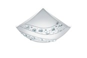 Lampy - EGLO NERINI PLAFOND 1600LM 340X340 KRYSZTAŁ - 95578