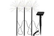 Lampy - EGLO ZESTAW OGNIW SŁONECZNYCH STOLIK NOCNY 3L STAR 800MA CIEPŁY BIAŁY - 48884