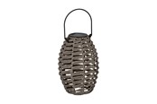 Lampy - EGLO SOLARNA LAMPA STOŁOWA 200MA H205 NATURA - 48925
