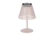Lampy - EGLO STOLIK DO PANELI SŁONECZNYCH RÓŻOWY - 48991