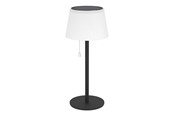 Lampy - EGLO STÓŁ DO PANELI SŁONECZNYCH SCORDIANO ZE SNORAFBREM. CZERŃ & BIAŁA - 901898