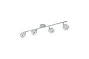 Lampy - EGLO NOCITO 1 SPOT 4L CHROM/BIAŁY - 95481
