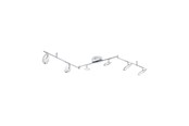 Lampy - EGLO REFLEKTOR PELEKCYJNY 6X340LM CHROM - 95754