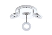Lampy - EGLO ODERZO 1 SPOT RONDEL 3X360LM CHROM - 75241