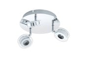 Lampy - EGLO SAROLO SPOT RONDEL 3X340LM CHROM - 94491