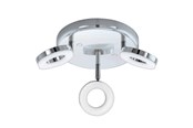 Lampy - EGLO GONAGO SPOT RONDEL 3X360LM IP44 CHROM - 94762