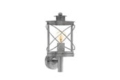 Lampy - EGLO HILBURN 1 ŚCIANA ZEWNĘTRZNA W KOLORZE ANTYCZNY SZARY - 94865
