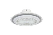 Lampy - EGLO ALBUFEIRA WENTYLATOR TW AC BIAŁY/SZARY - 35141