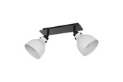 Lampy - EGLO MATLOCK WALL 2XE27 SZARY - 43828