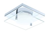 Lampy - EGLO ABIOLA ŚCIANA/SUFIT 115X115 450LM CHROM - 75326