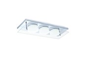Lampy - EGLO ABIOLA ŚCIANA/SUFIT 3X450LM 115X330 CHROM - 75328