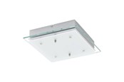 Lampy - EGLO FRES 2 ŚCIENNY 4L 290X290 SATYNOWY/BEZBARWNY - 93888