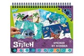 Kreatywne gry - Totum DISNEY STITCH Sticker by Number block - 700123