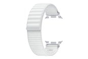 Smartwatch - akcesoria - Samsung Galaxy Watch8 | Watch8 Classic Fabric Band (S/M) - White - ET-SVL32SWEGEU