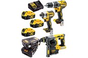 Wiertarka i srubokret elektryczny - Dewalt DCK368P3T-QW Cordless Tool Kit - DCK368P3T-QW
