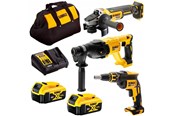 Narzędzia - Dewalt Cordless Power Tool Kit - DCK304P2