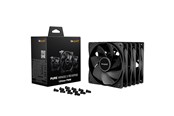 Wentylator obudowy - be quiet! PURE WINGS 3 120 Reverse (3-pack) - Wentylator obudowy - 120mm - Czarny - BL137
