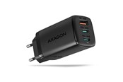 Telefon - Adapter i Ladowarka - AXAGON Wall Charger 65W PD 3.0 & Quick Charge 4+ - 2 × USB-C + 1 × USB-A - ACU-DPQ65