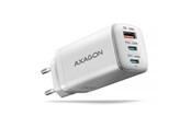 Telefon - Adapter i Ladowarka - AXAGON Wall Charger 65 W PD 3.0 & Quick Charge 4+ - 2 × USB-C + 1 × USB-A - ACU-DPQ65W