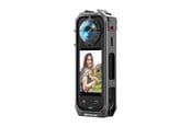 Kamera sportowa - akcesoria - Puluz Metal Protective Case with Lens Cover for Insta360 X5 - PU748H