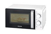 Kuchenka mikrofalowa, mini piekarnik - SEVERIN MW 7885 - microwave oven - freestanding - white/black - MW 7885