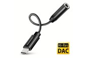 Kabel USB - AXAGON Hi-Res Audio Adapter - USB-C to 3.5 mm Audio Jack (female) - 10 cm - ADA-HC