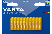 Bateria - VARTA Longlife 4103 battery - 20 x AAA - Alkaline - 4103101420