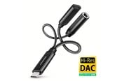 Kabel USB - AXAGON Hi-Res DAC Audio Adapter - USB-C to USB-C PD / 3.5 mm Audio Jack (female) - 10 cm - ADA-HCPD