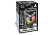 Muzyka - Bontempi Wireless Speaker with Microphone and RGB Light Effects - 491010
