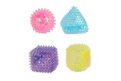 Male prezenty dla dzieci - Pocket Money Squeeze shapes 4cm 3pcs in net - assorted - 621859