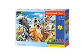 Puzzle - Castorland Afrika selfie dyr 200 brik +7år - B-222148