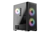 Obudowa komputerowa - LC Power Gaming 717W Meshwork_L Dark - Obudowa komputerowa - Tower - Czarny - LC-717B-ON