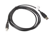 Kabel USB - Lanberg - USB cable - USB to USB Type B - 1.8 m - CA-USBA-10CC-0018-BK