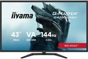 Monitor - 43" iiyama G-MASTER G4380UHSU-B2 - LED monitor - 43" - HDR - G4380UHSU-B2