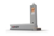 Akcesoria komputerowe - Lindy - USB-C port blocker - 40428