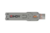 Akcesoria komputerowe - Lindy USB Type A Port Blocker Key - USB port blocker - 40623