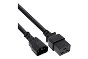 Kabel zasilajacy (wewnetrzny) - InLine - power cable - IEC 60320 C14 to IEC 60320 C19 - 2 m - 16659G