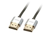 Kabel wyswietlacza - Lindy CROMO Slim High Speed HDMI Cable with Ethernet - 41672