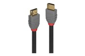 Kabel wyświetlacza - Lindy Anthra Line HDMI cable with Ethernet - 50 cm - 36951