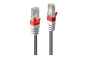 Kabel sieciowy - Lindy patch cable - 2 m - grey - Szary - 2m - 45353